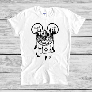 Mickey Castle Hogwarts