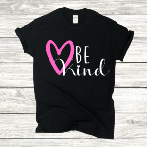 Be Kind Pink Heart