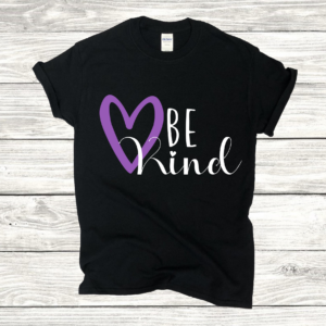 Be Kind Purple Heart